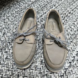 Coastal gray Sperry Top-Sider Boat Shoe
